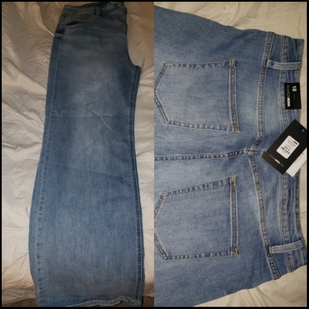 Fashion nova Womans flared Jean's